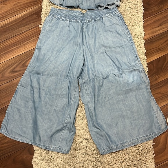 Set of top and wide legs pants from guess brand - Picture 3 of 6